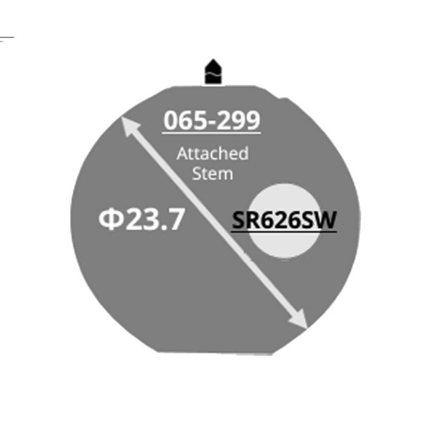 موتور ساعت مچی مردانه تقویمی میوتا 2115 MIYOTA